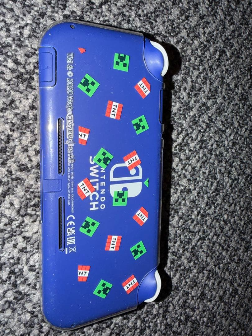 Nintendo Switch Lite ネイビー Minecraftデザイン