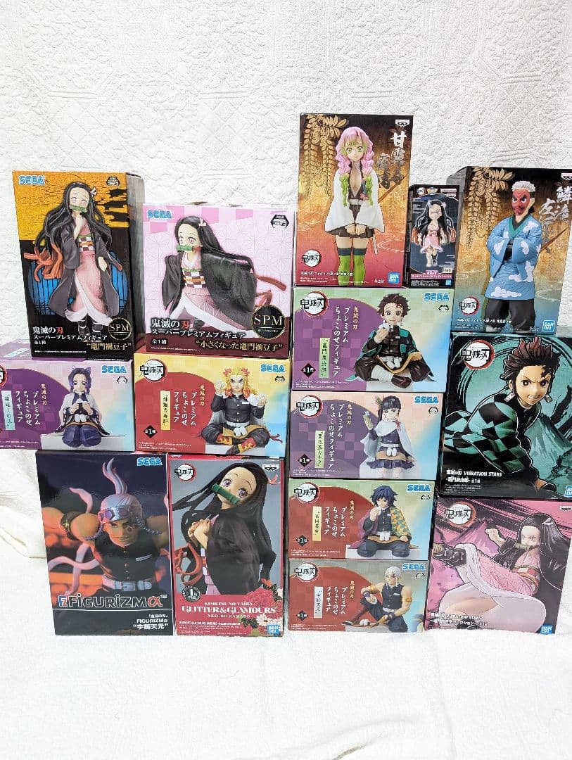 鬼滅の刃 フィギュア 大量 まとめ売り １５点セット