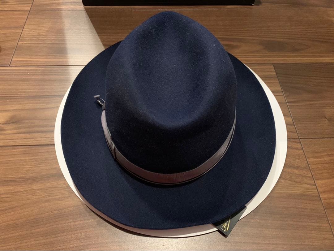 新品正規 ボルサリーノ Borsalino 帽子 ウール フェルトハット