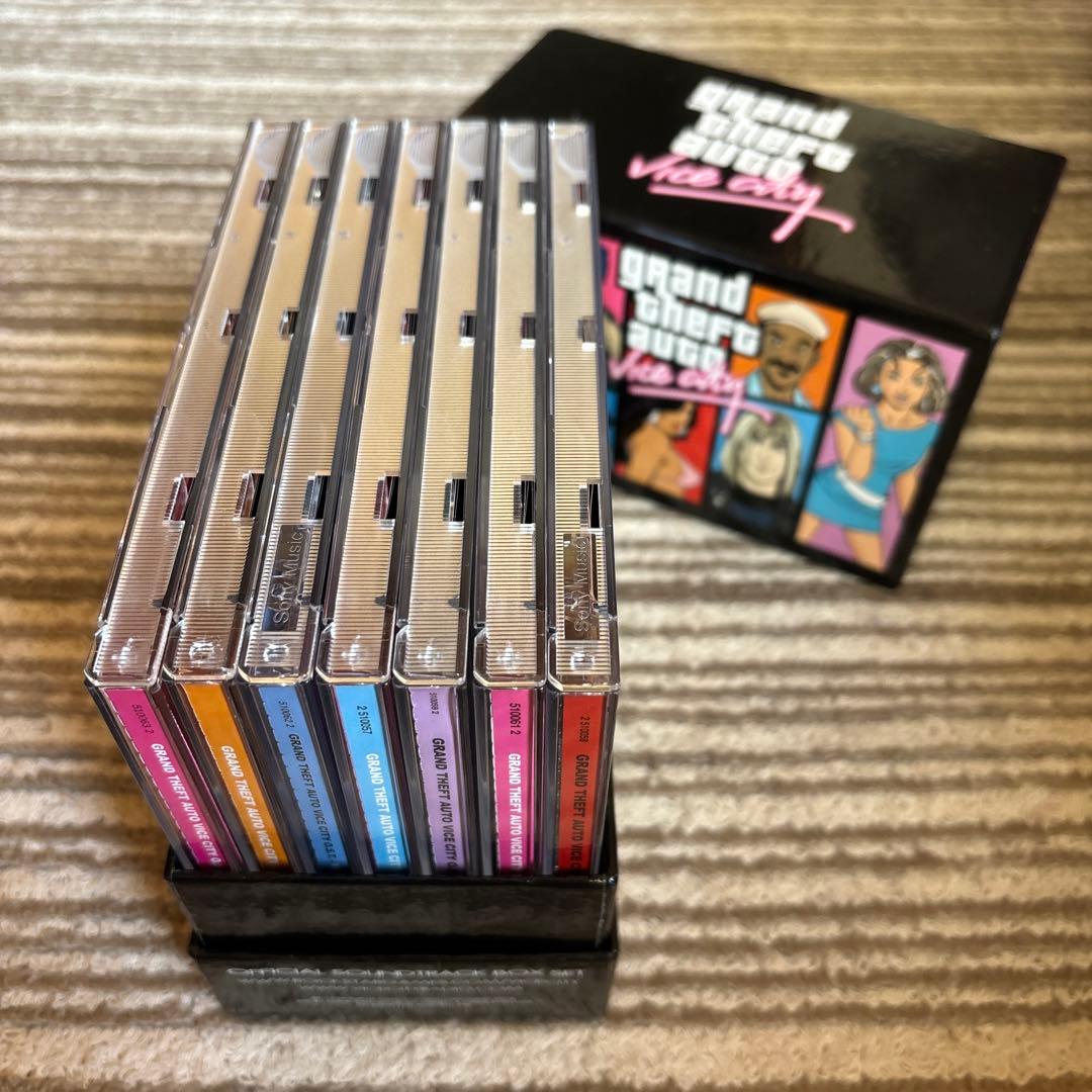 グランド・セフト・オート バイスシティ サウンドトラック ボックスセット　美品