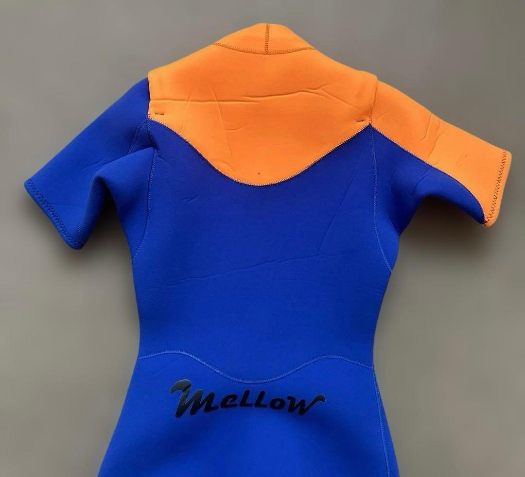 Mellow ウェットスーツ シーガル　青とオレンジ　レディースLーB