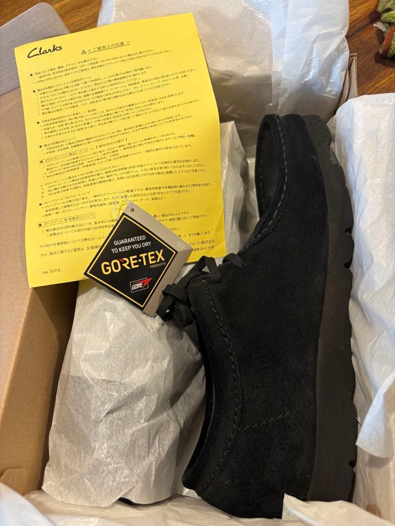 Clarks ワラビー ゴアテックス UK10