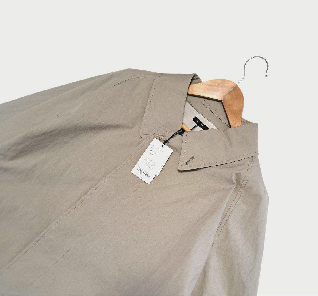 定価7万円　新品タグ付　LENO バルカラーコート　ステンカラーコート　日本製