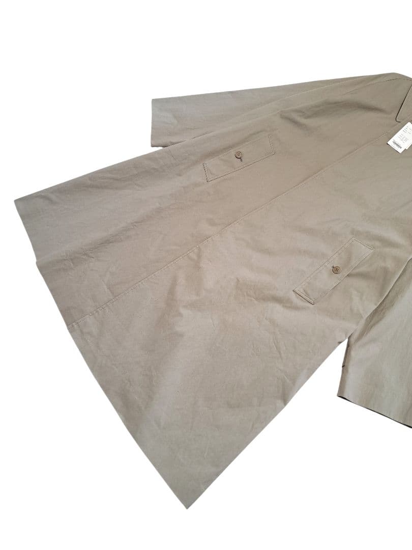 定価7万円　新品タグ付　LENO バルカラーコート　ステンカラーコート　日本製