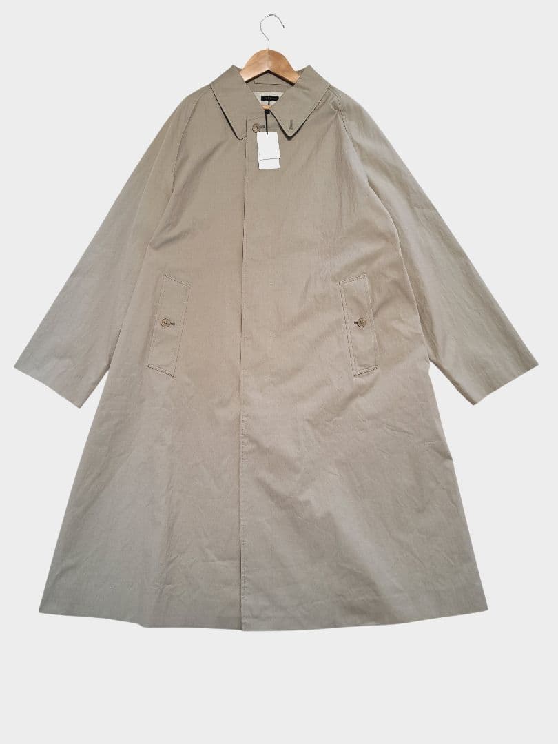 定価7万円　新品タグ付　LENO バルカラーコート　ステンカラーコート　日本製