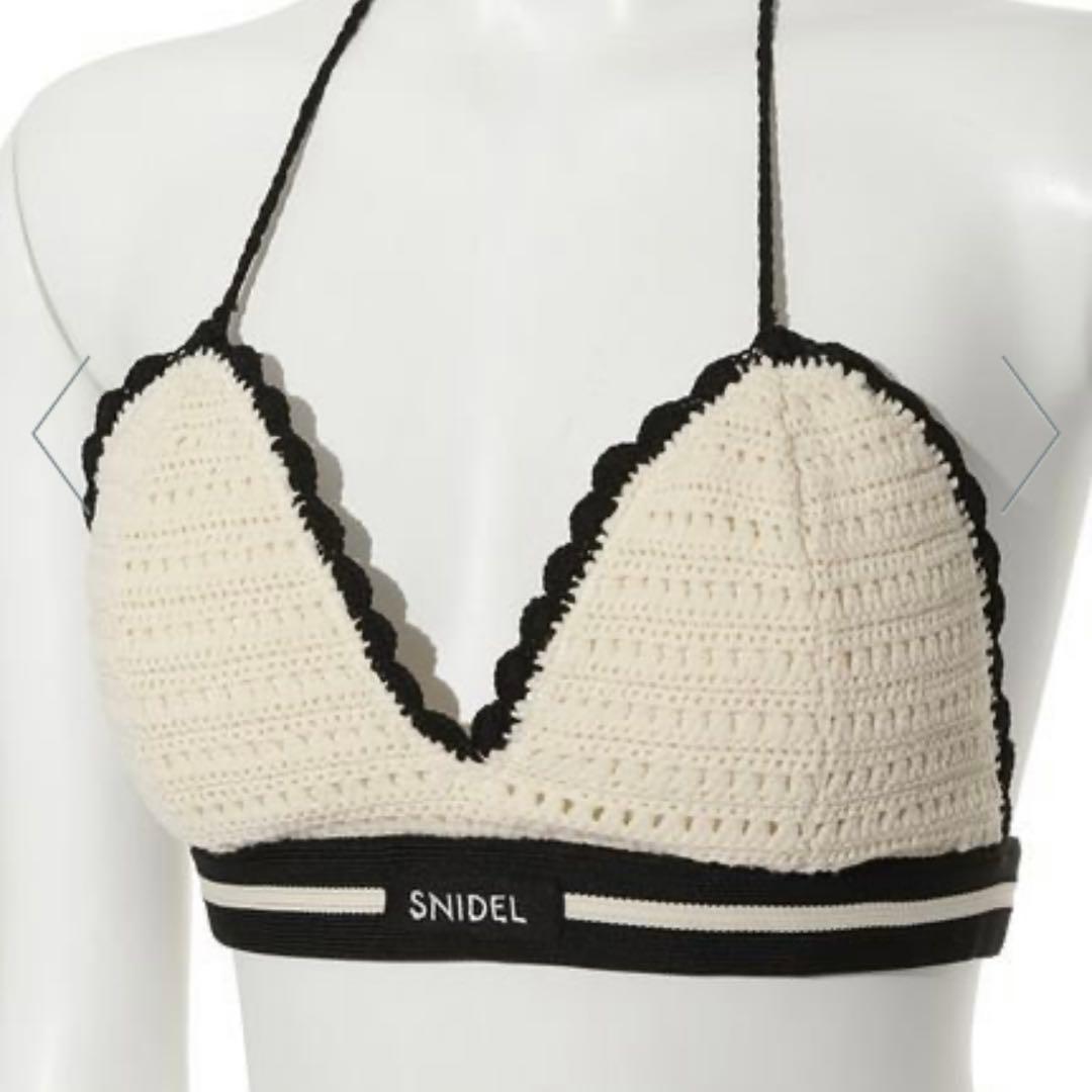＜未使用＞SNIDEL リュックセットクロシェビキニ