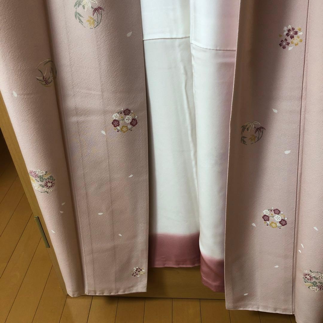 レディース　正絹小紋　１度だけ使用