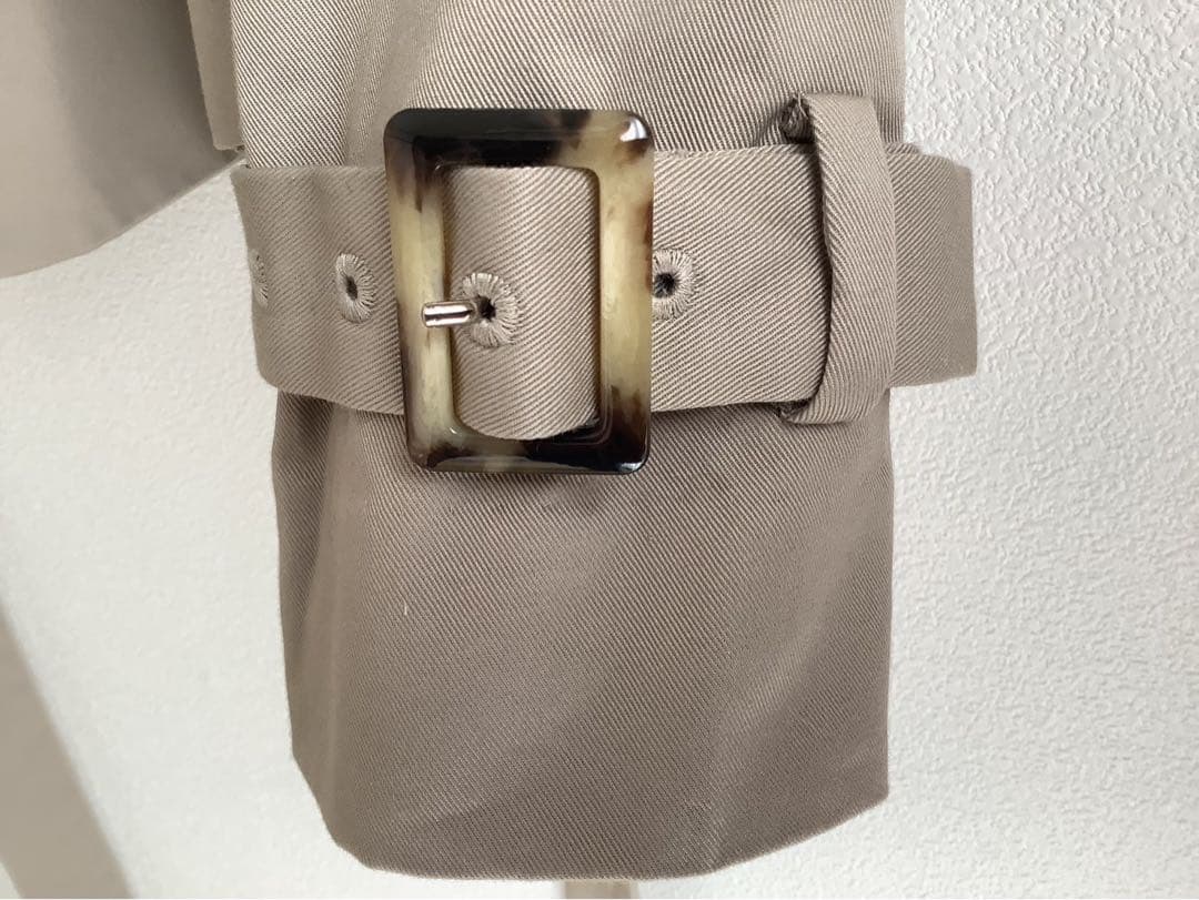 sheller シェリエ　3wayチュールトレンチコート ロング ワンピース