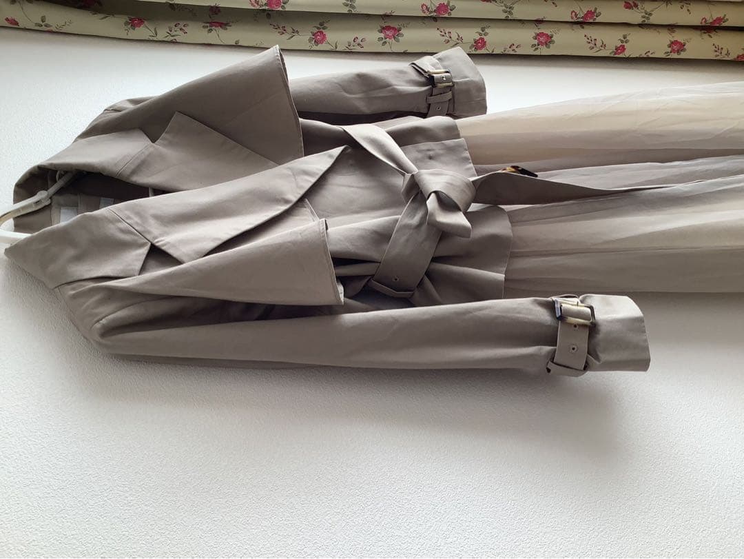 sheller シェリエ　3wayチュールトレンチコート ロング ワンピース