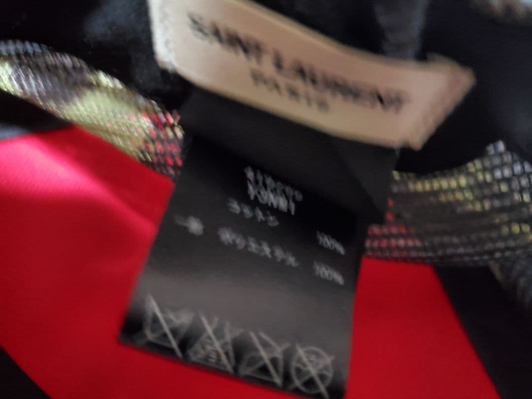 16ss saint laurent paris yeahbabyキャップ