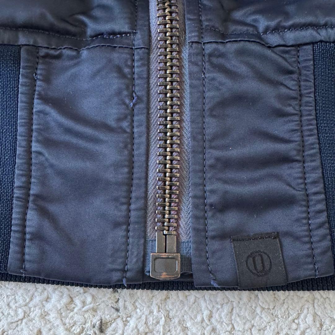 SEQUEL ネイビー MA-1ジャケット Sサイズ 藤原ヒロシ