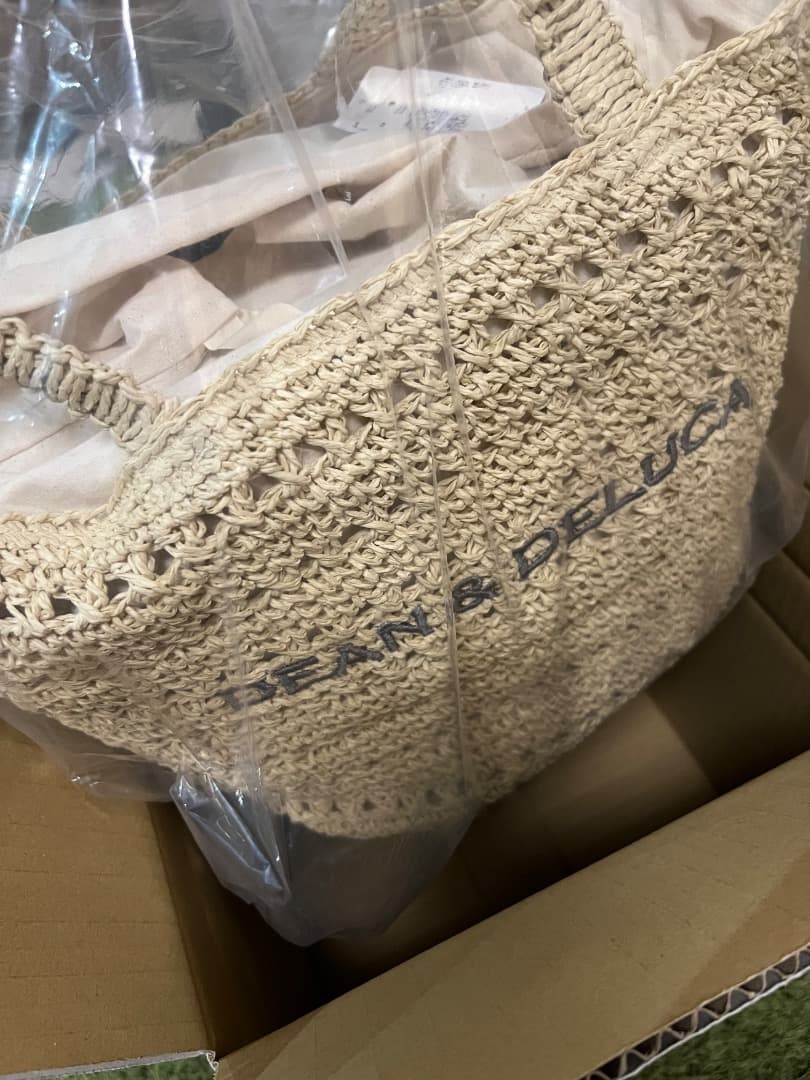 BEAMS COUTURE クロッシェバスケットバッグM（保冷バッグ付き）