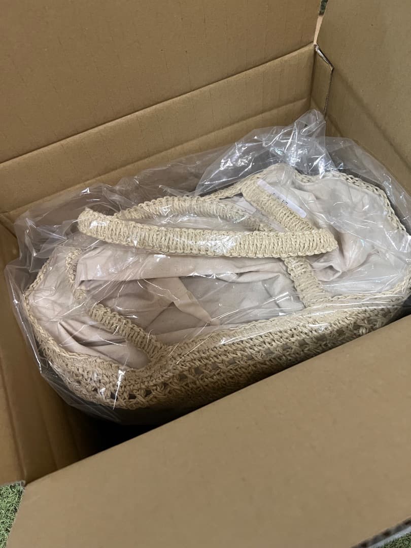 BEAMS COUTURE クロッシェバスケットバッグM（保冷バッグ付き）