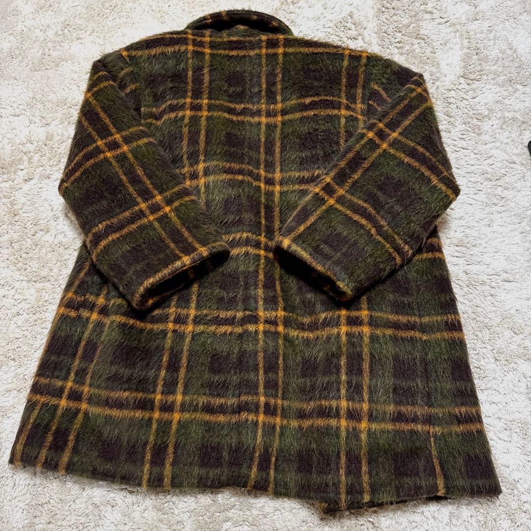 【AMERIVINTAGE】ADORABLE SHAGGY CHECK COAT