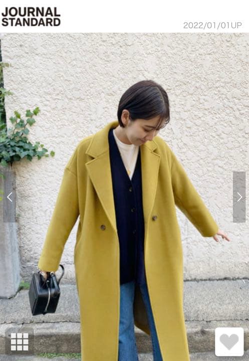 JOURNAL STANDARD 大人気ダブルモッサロングコート