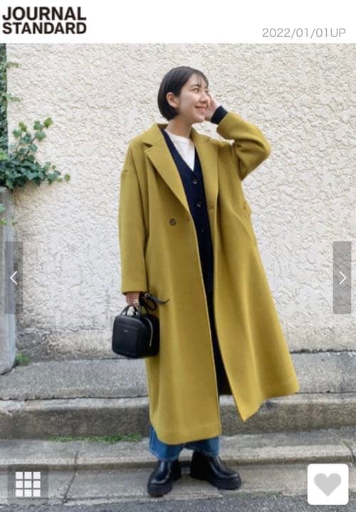 JOURNAL STANDARD 大人気ダブルモッサロングコート
