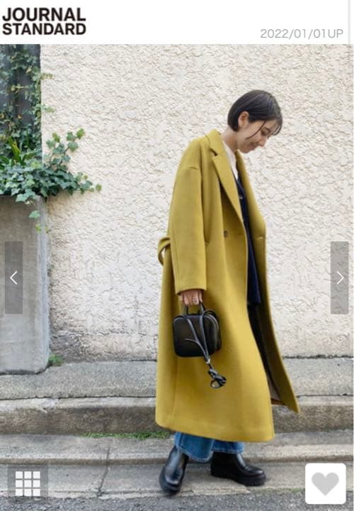 JOURNAL STANDARD 大人気ダブルモッサロングコート