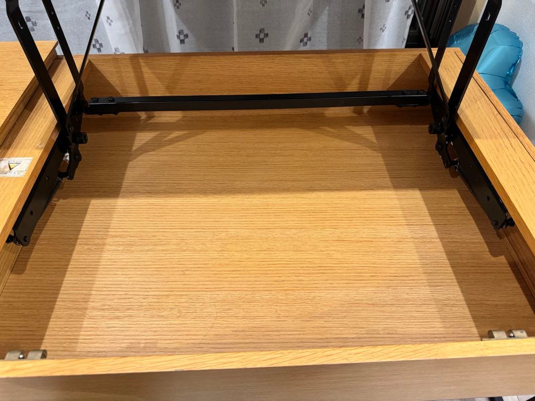 【なむん】ニトリ センターテーブルNヒバリ120 LBR