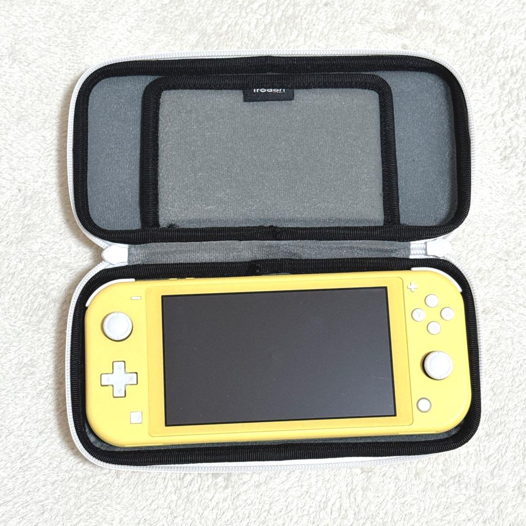 Nintendo Switch Lite イエロー 本体 ケース付 アダプター無