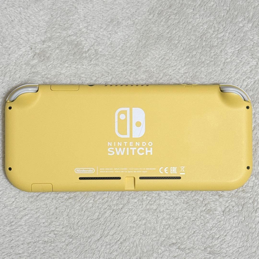 Nintendo Switch Lite イエロー 本体 ケース付 アダプター無