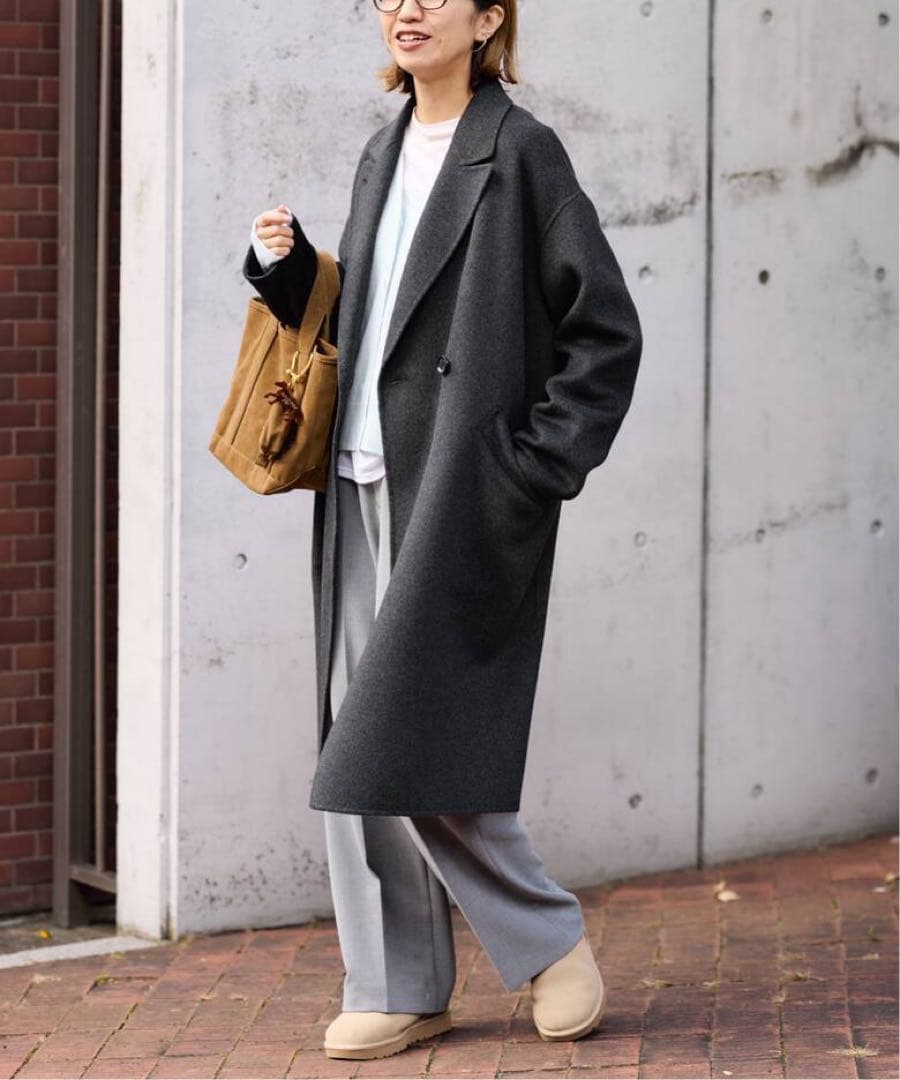 フレームワーク　SUPER160’sダブルブレストコート 4 新品未使用タグ付き