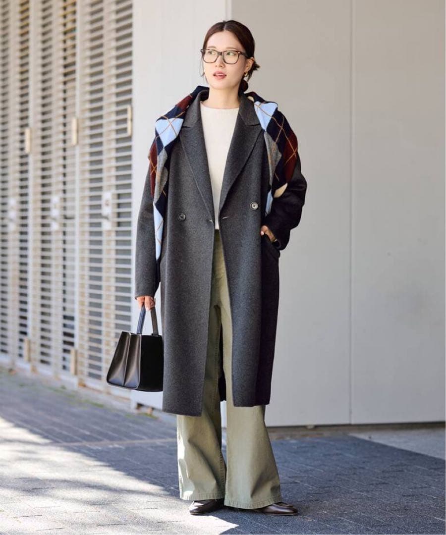 フレームワーク　SUPER160’sダブルブレストコート 4 新品未使用タグ付き