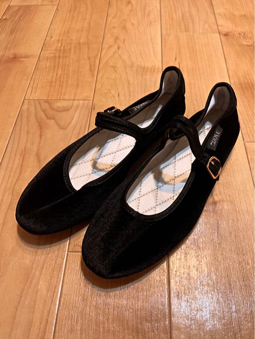 ロックフィッシュウェザーウェア グローブ メリージェーン フラットシューズ