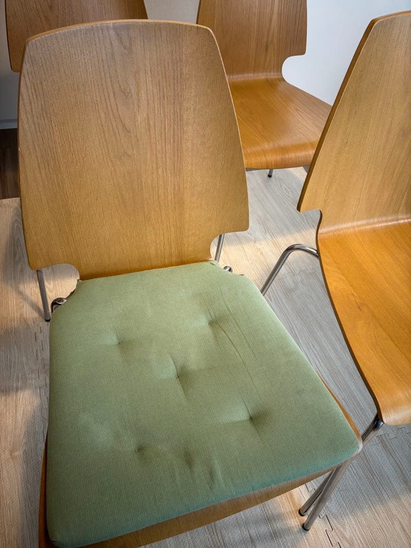 イケア　IKEA VILMAR 4脚セット