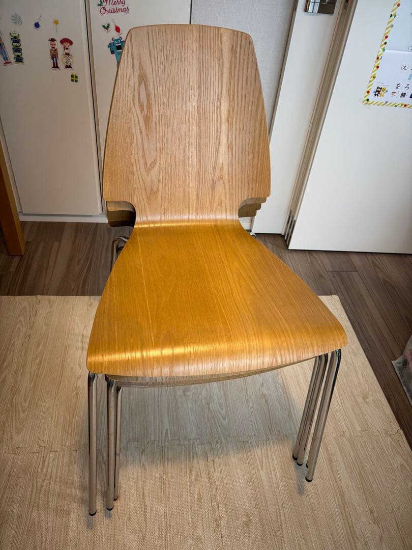 イケア　IKEA VILMAR 4脚セット