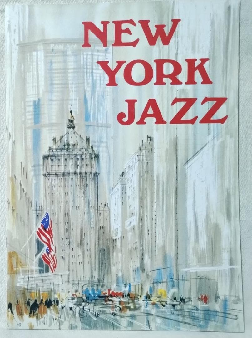 パンフレット 直筆サイン付★ニューヨークジャズ ロンカーター&ヘレンメリル★