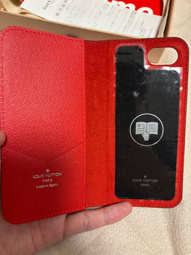 louis vuitton supreme iPhone アイフォン　ケース