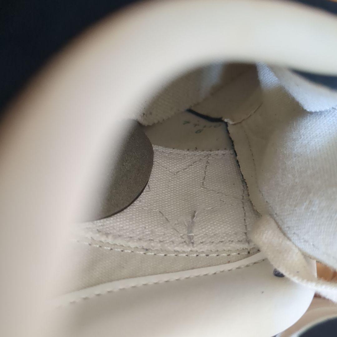 CONVERSE Jack Star Navy 一つ星黒パッチ 24.5cm