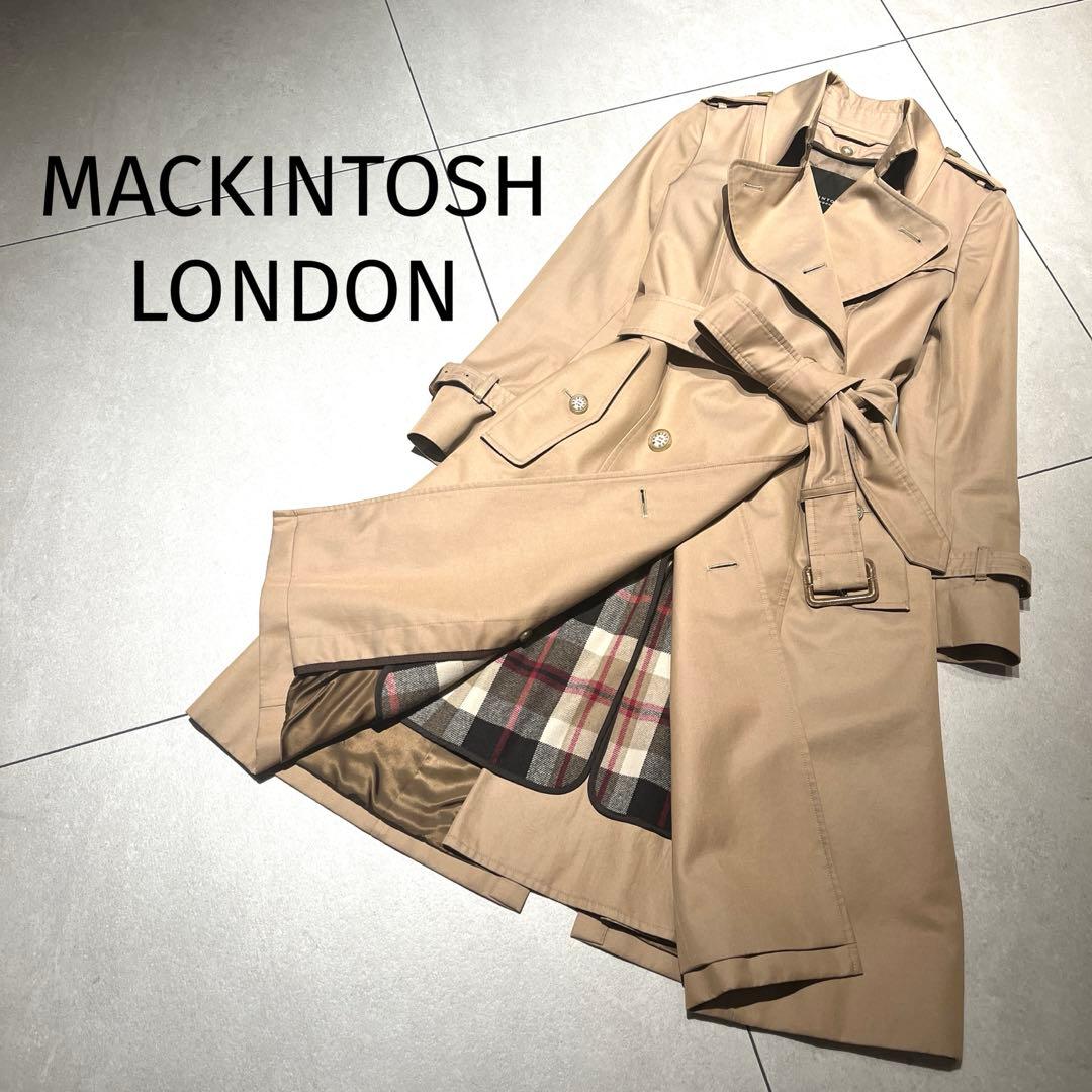 MACKINTOSH LONDON★ 定番型　ライナー付きトレンチコート