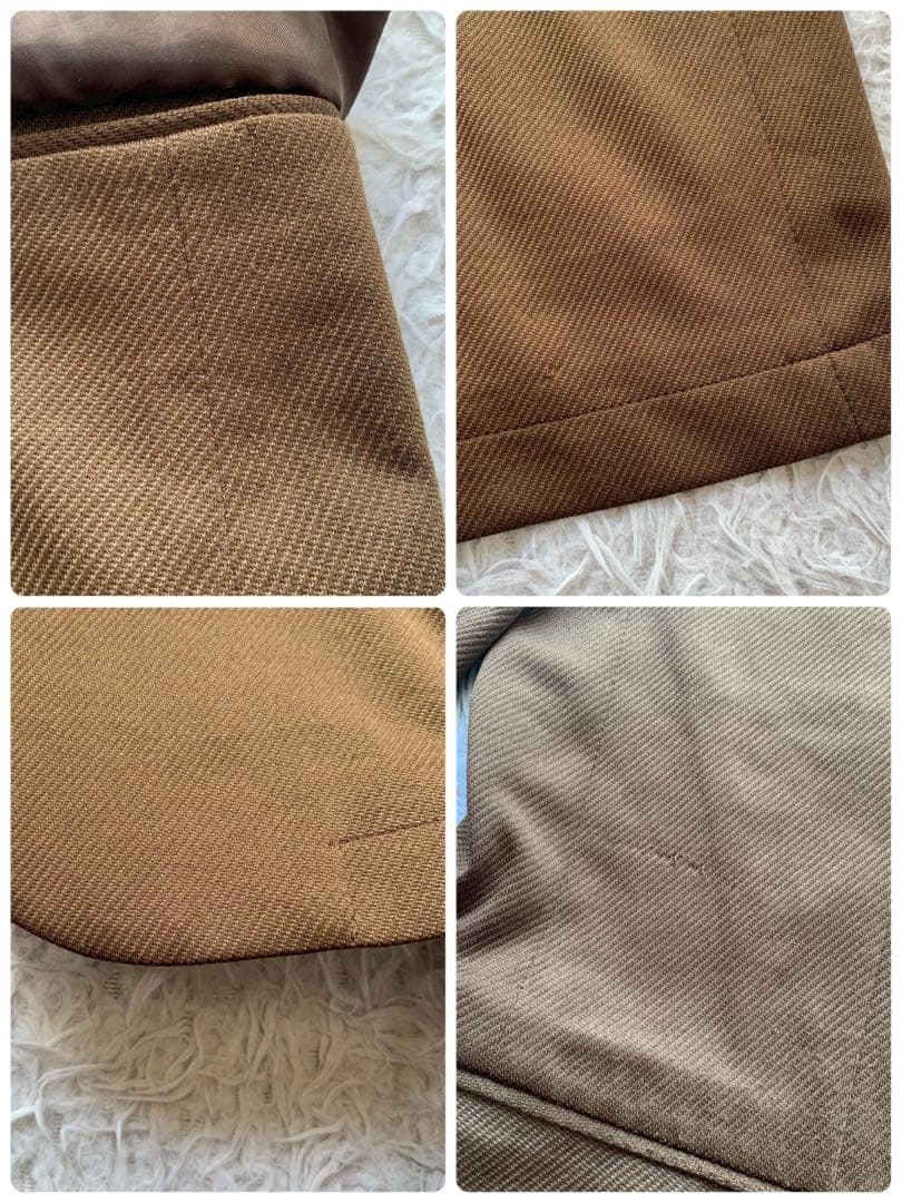 特大XLサイズ　ブラックレーベルクレストブリッジ　スーツ　セットアップ　ブラウン