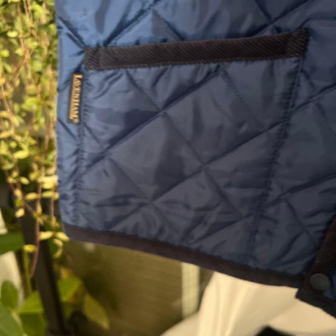 AVENHAM ネイビー キルティングベスト サイズ38 イギリス製