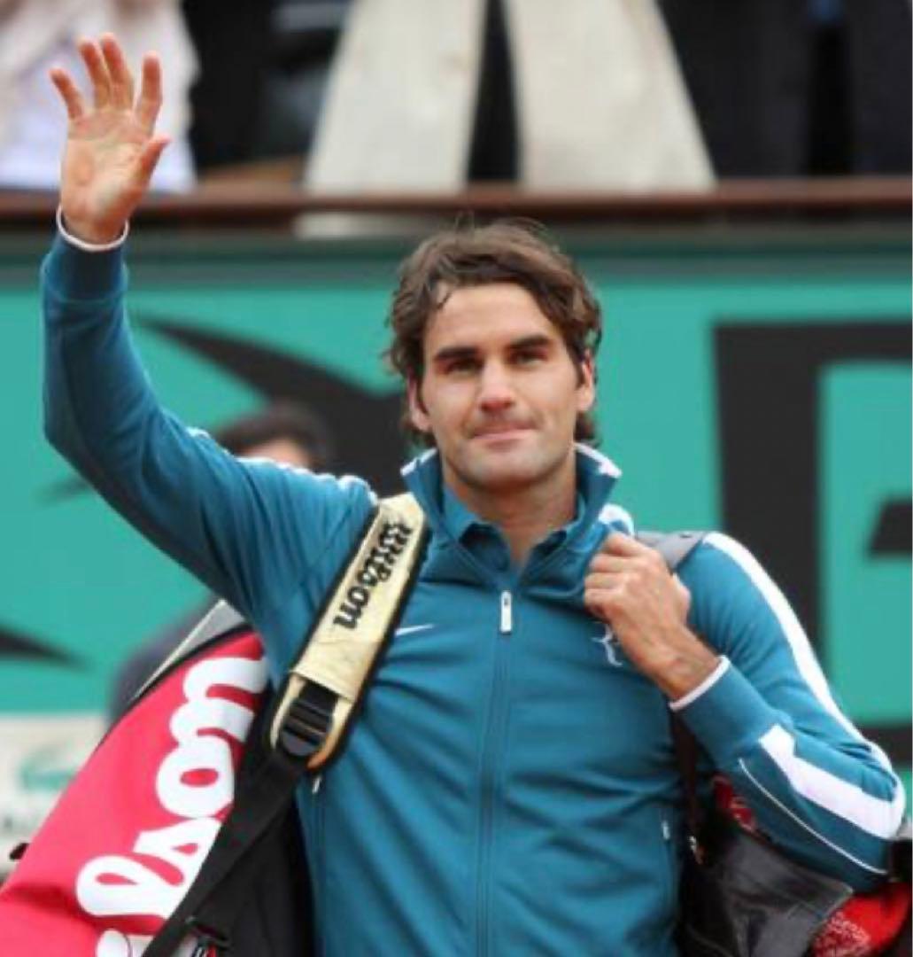 【海外モデル 希少！】フェデラー ナイキ 2010年全仏 n98 RFジャケット