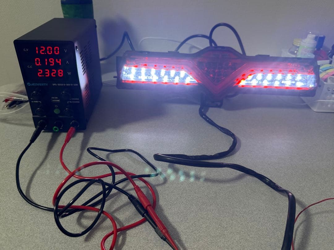 86/BRZ ZN6/ZC6 Valenti バックフォグ ハーフレッドクローム