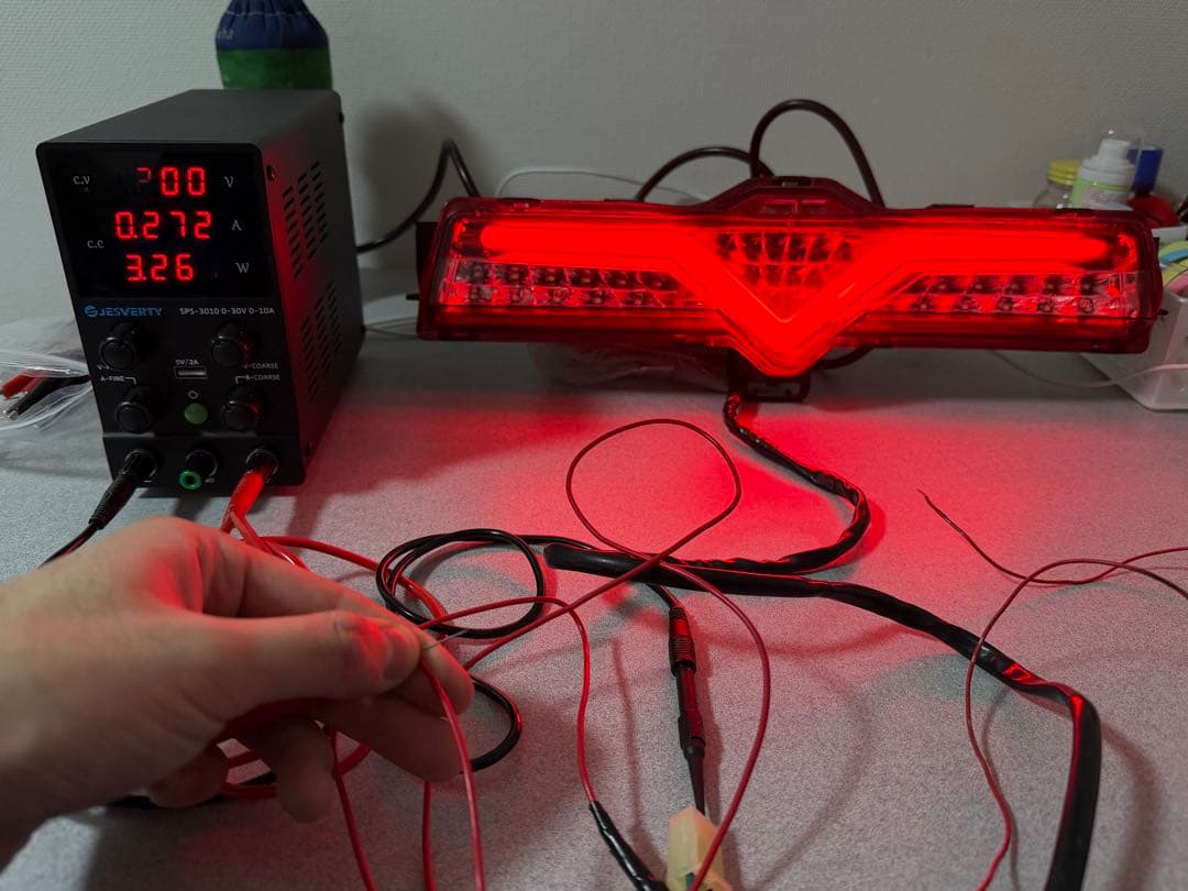 86/BRZ ZN6/ZC6 Valenti バックフォグ ハーフレッドクローム