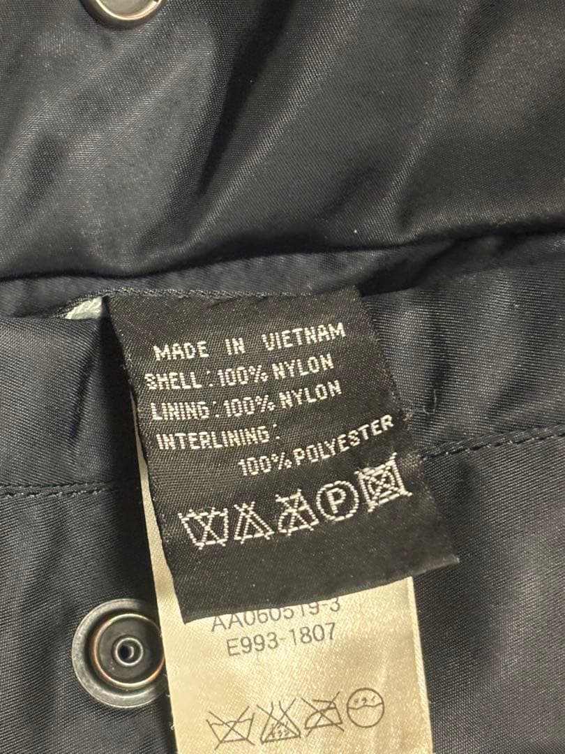 希少 Alpha アルファ ma1 × n2b ファーフード ブラック 黒 L