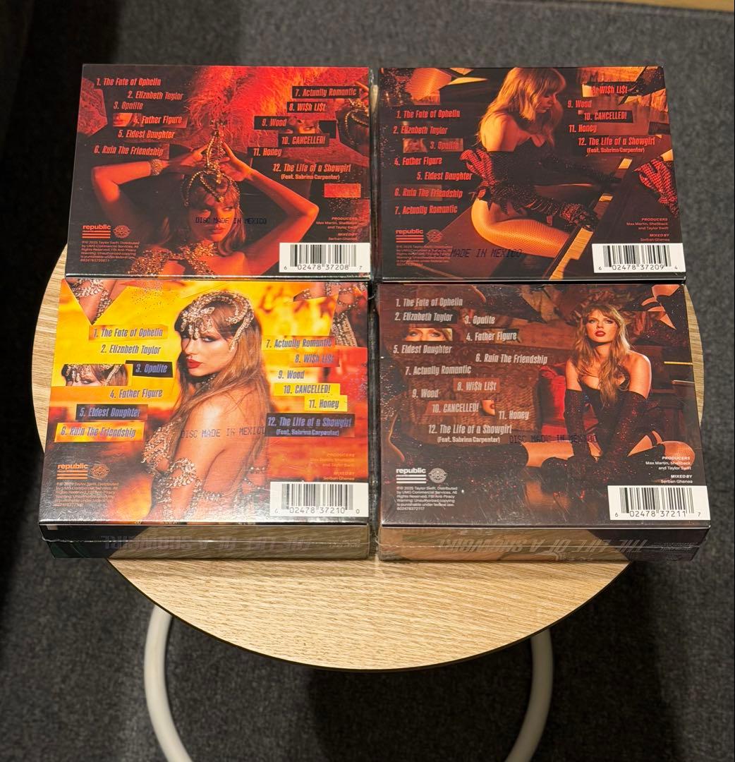 The Life Of A Showgirl デラックス限定盤CD ラストセット