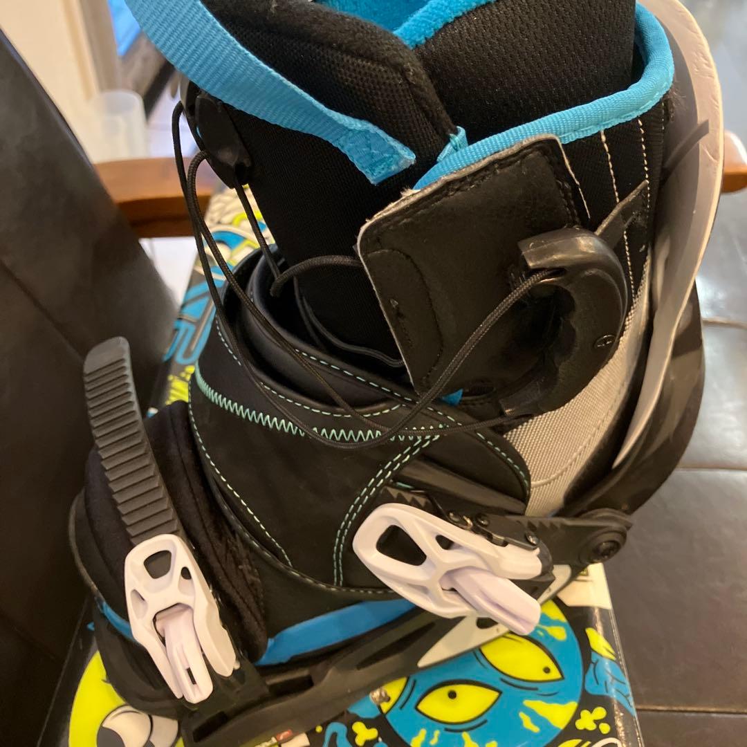 K2 SALOMON 子供用 スノーボード 130㎝ ブーツ 21