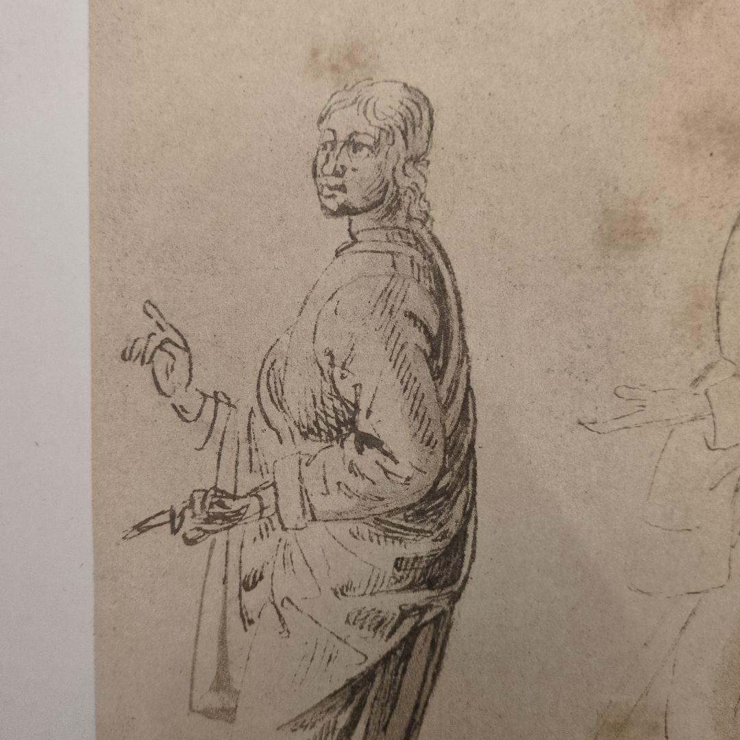 世界史的名著！ バーナード・ベレンソンのフィレンツェ派の素描 第一巻 1903