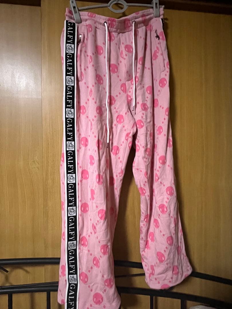 GALFY×クロミコラボセットアップ/総柄ジャージ上下セット メンズ レディース