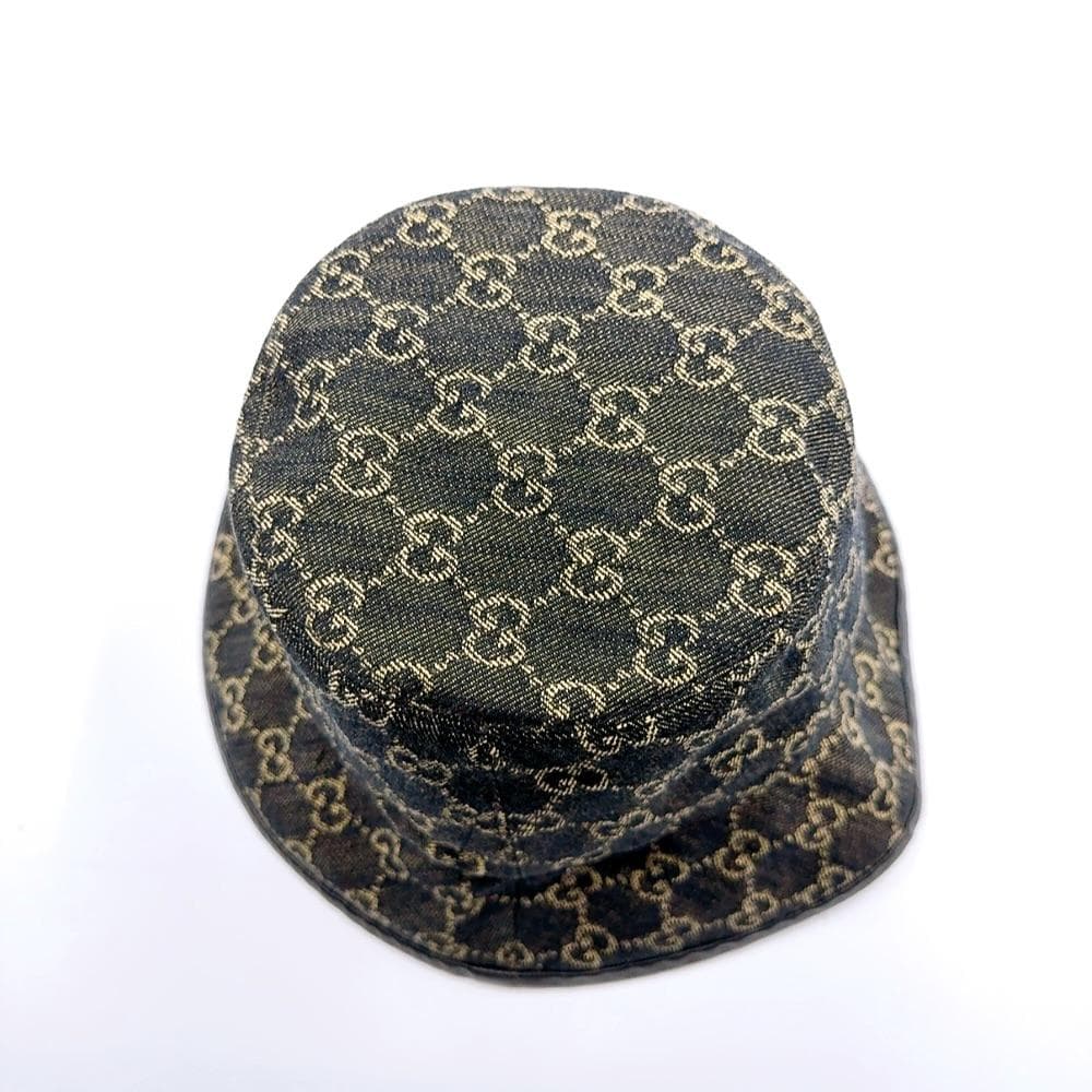 ◇グッチ◇576371/コットン/GGキャンバス/ハット/帽子/ブランド