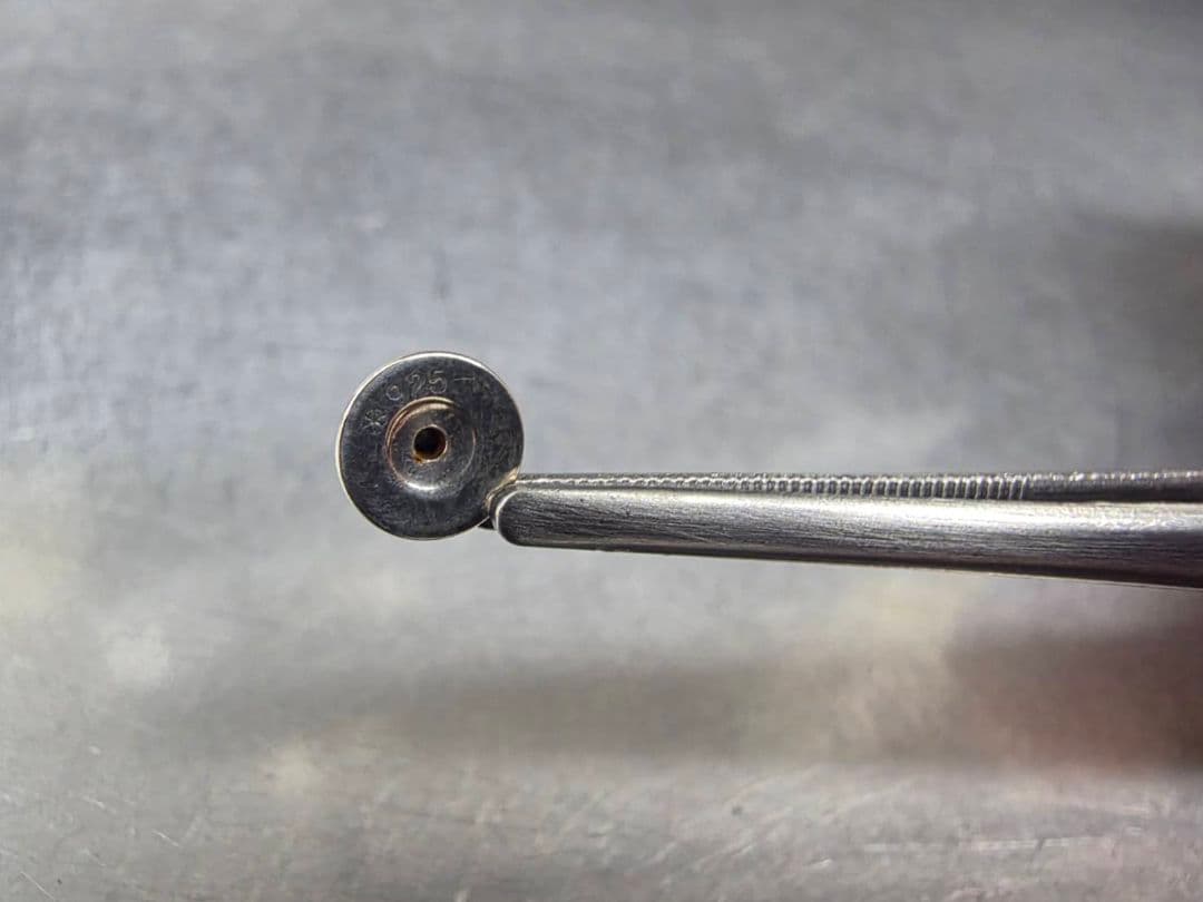 Chrome Hearts クロムハーツ　スクロールフープピアス (片耳用)