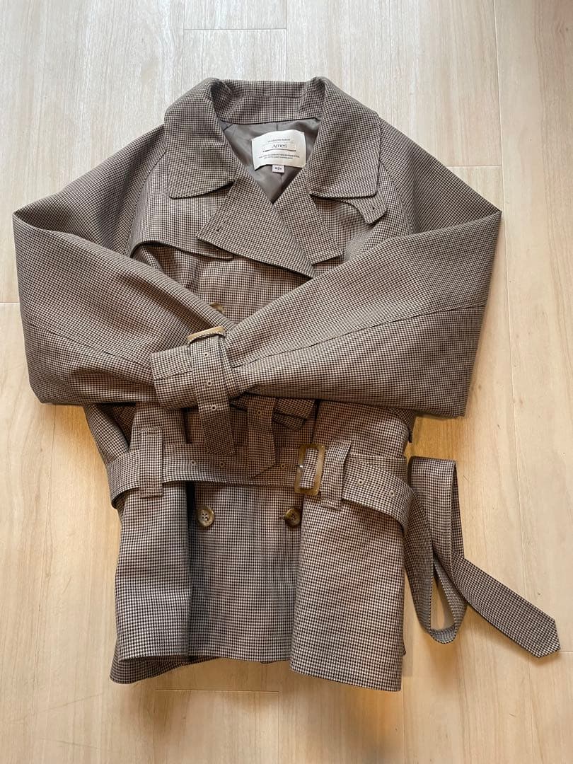 【amerivintage］DADDY MIDI TRENCH COAT S