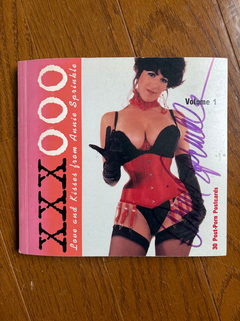 アート・デザイン・音楽 Annie Sprinkle signed