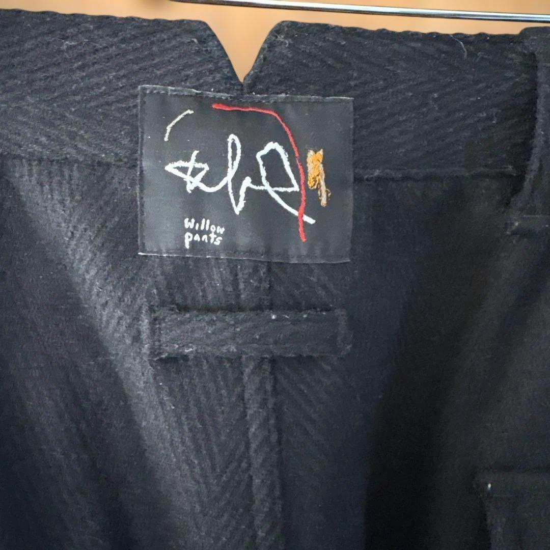 willow pants ウールスラックス　ベイカーパンツ