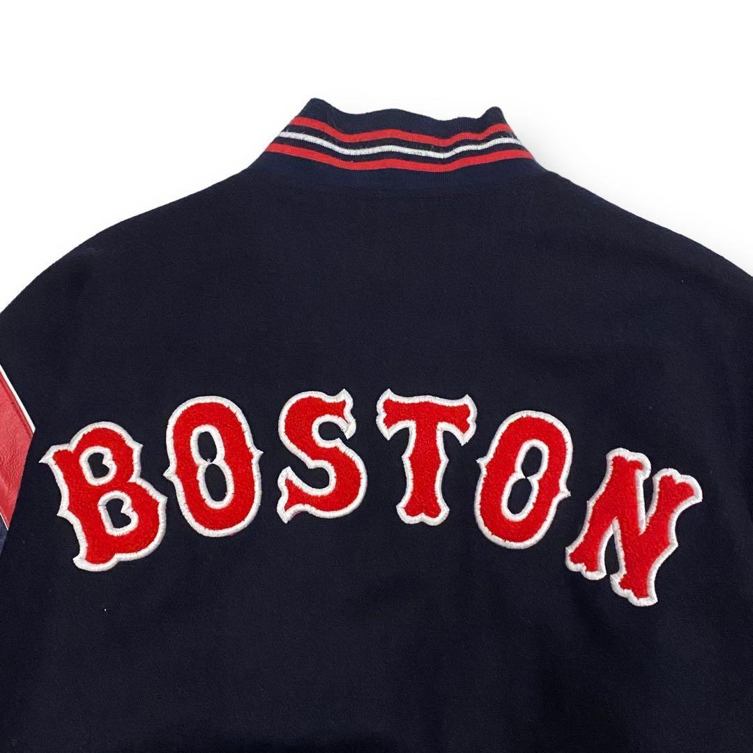 ジェフハミルトン　リバーシブルアワードジャケット　レッドソックス　MLB