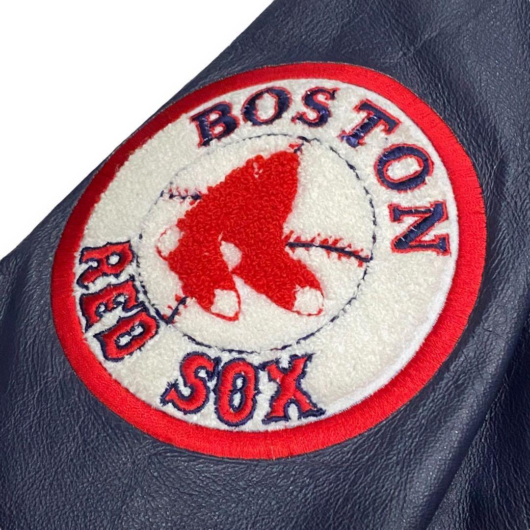 ジェフハミルトン　リバーシブルアワードジャケット　レッドソックス　MLB